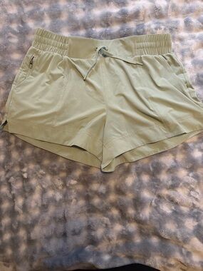 All in motion Women’s Lightweight Drawstring Shorts in Sage Green